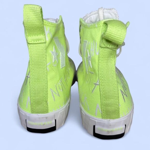 Converse UNT1TL3D High 'Not A Chuck” Neon Yellow Volt Men’s 10 Women’s 12 - Picture 3 of 6